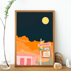 DESCARGA DIGITAL Póster de Canyon Moon // Póster