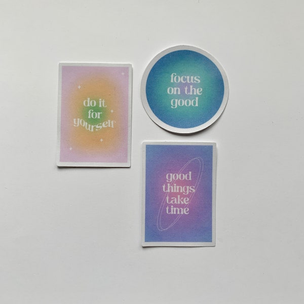 Aura Sticker Pack [Set of 3]