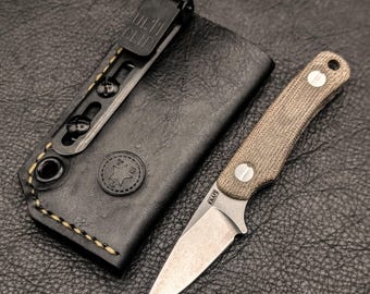 Brazos Pro: Customizable Clip Carry System for Knafs Little Lulu Fixed Blade