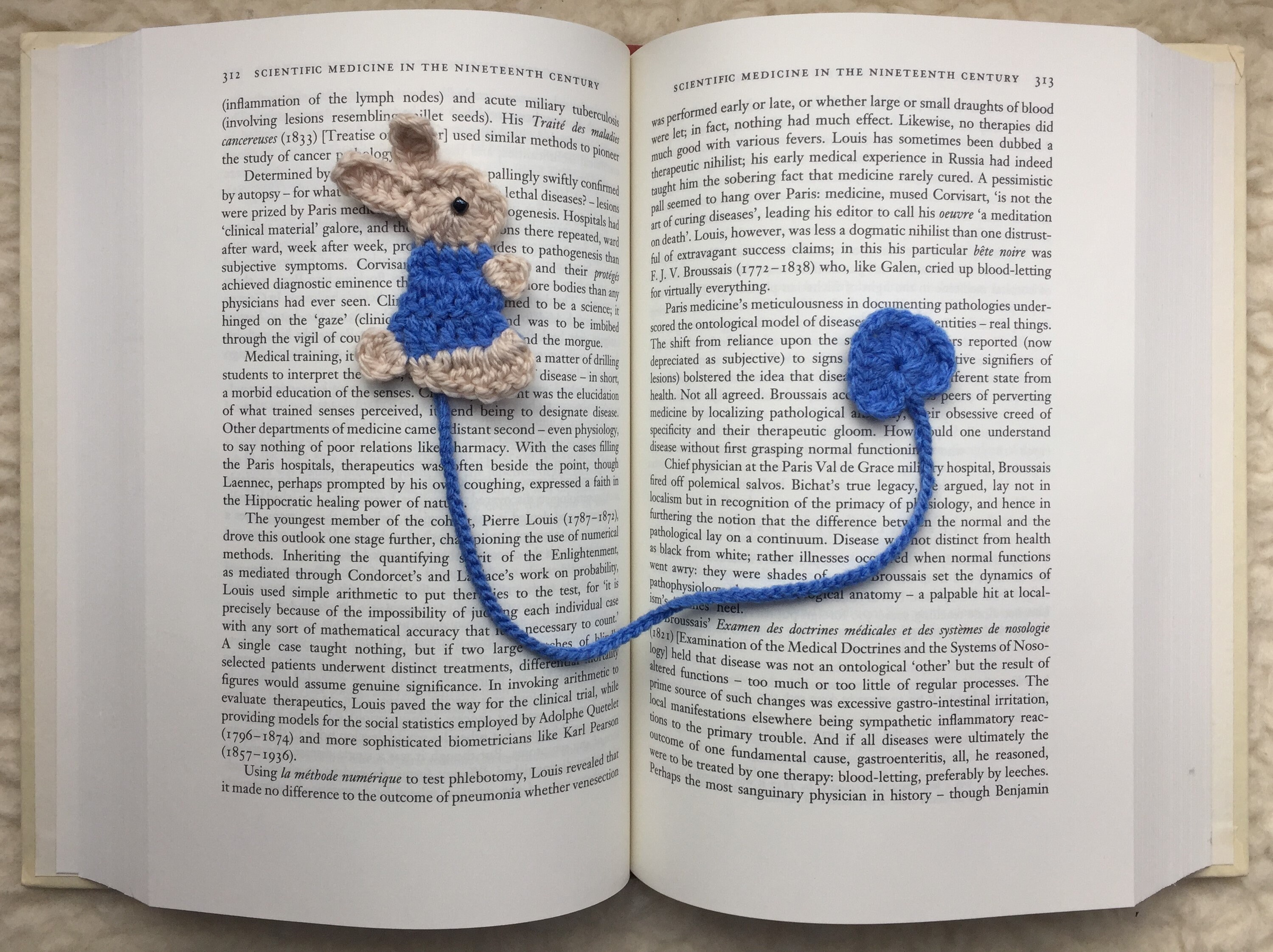 Little Bunny Crochet Bookmark | Cute Rabbit Cottagecore Stationary for ...