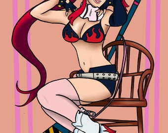 La pin-up de Yoko Gurren Lagann !