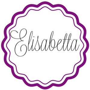 20 etichette adesive rotonde sagomate personalizzate 24 colori e 50 font per scuola ufficio casa quaderni libri barattoli vasetti conserve