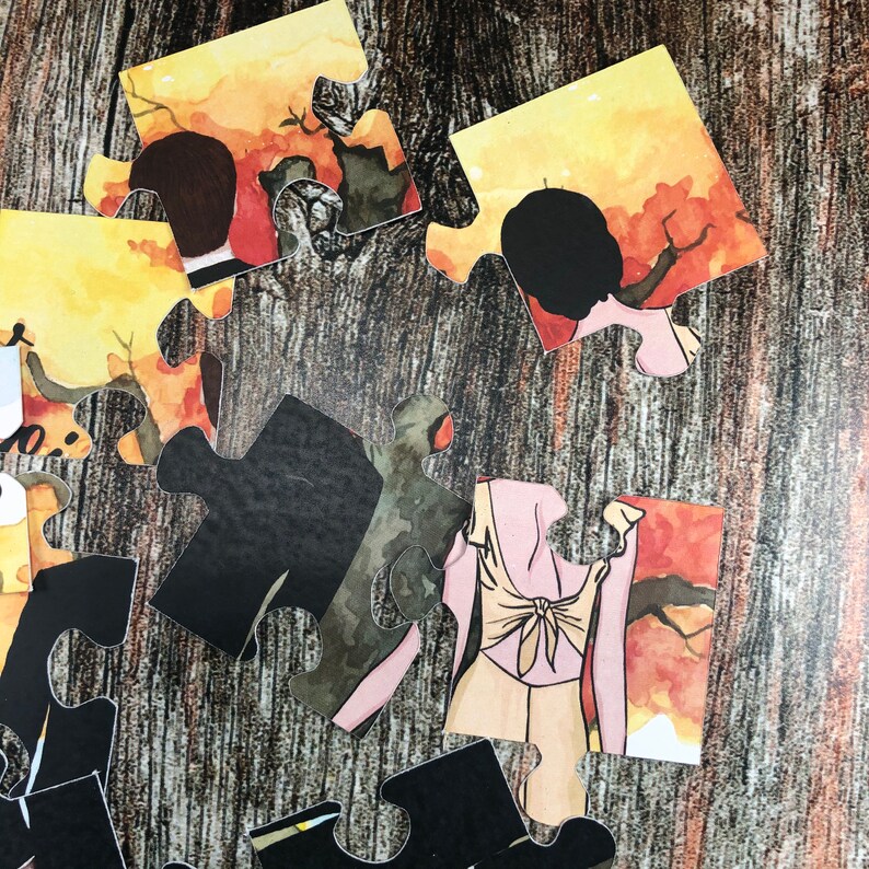 Custom groom/'s witness puzzle in hair with customizable phrase dress and background You want to be my witness