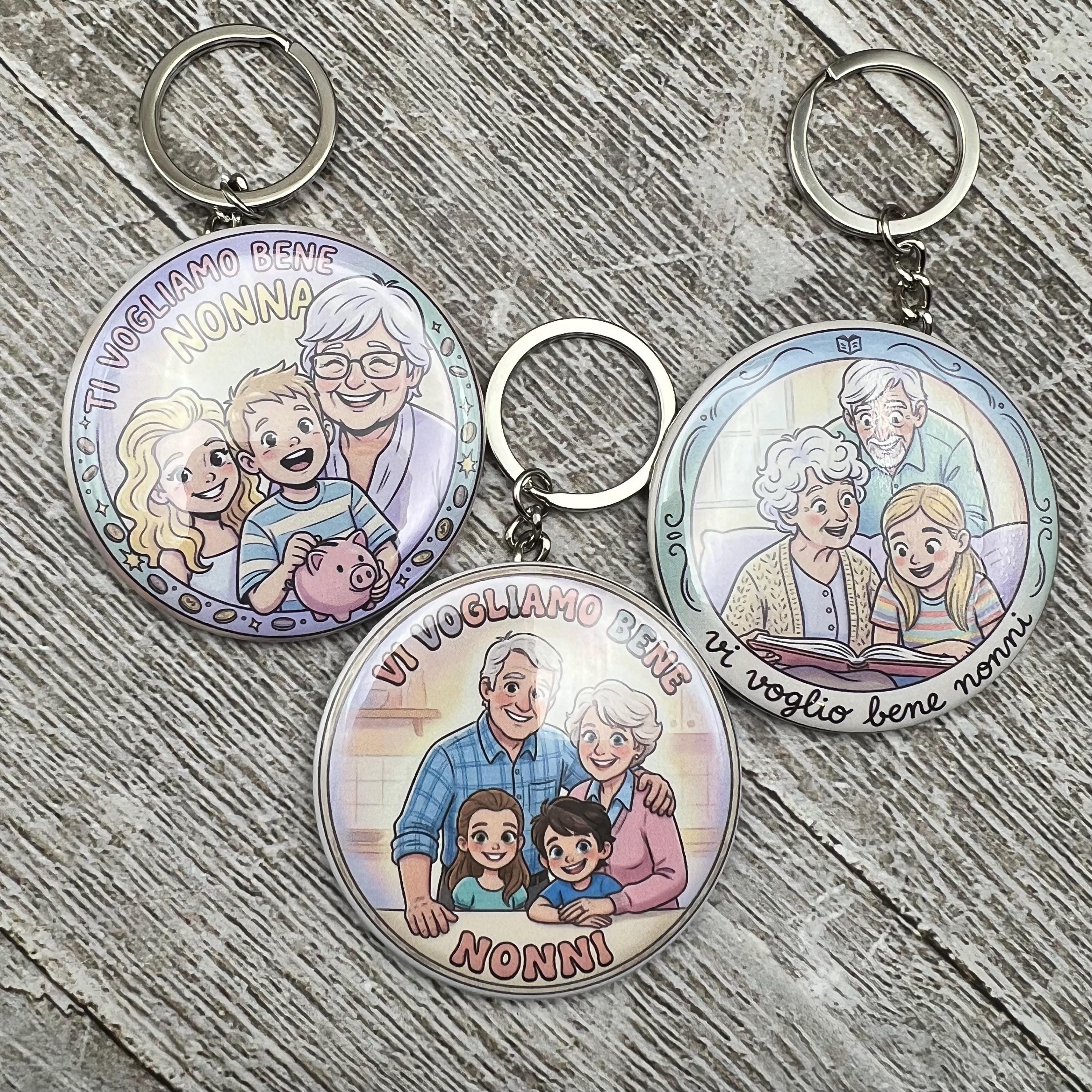 Portachiavi Personalizzato Zio E Nipote – 'Best Friends For Life' In Acciaio Inox, Regalo Di Compleanno Per Zio, Festa Del Papà, Con Sacchetto Di Velluto - 3