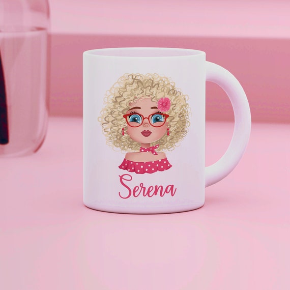 Personalized Mug With Cartoon Caricature of Girl and Name, Christmas Gift  Idea, Teacher, Mother, Friend, Sister -  Sweden