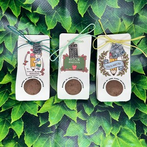 3 bombe di semi con ciondolo regalo personalizzato per la maestra o il maestro fine anno scolastico ritorno a scuola ecologica fiori misti