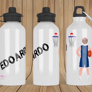 Personalized basketball water bottle -  Italia