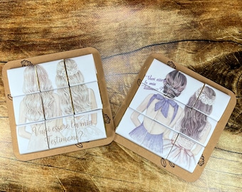 disegno a scelta Regalo testimone dello sposo personalizzato Vuoi essere il mio testimone? Puzzle per testimone maschio dello sposo per nozze matrimonio