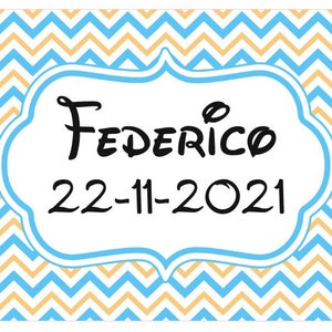 16 etichette adesive rettangolari personalizzate 9 colori 50 font scuola ufficio casa quaderni libri barattoli vasetti conserve poliestere