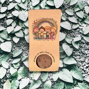 3 bombe di semi regalo personalizzato bambini e arcobaleni per la maestra o il maestro fine anno scolastico ritorno a scuola idea ecologica