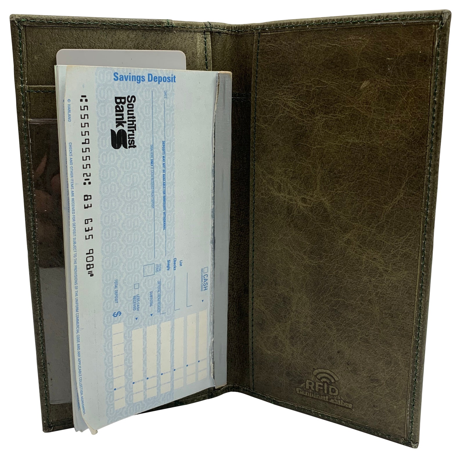 Genuine Leather Checkbook Cover for Men & Women Checkbook Etsy