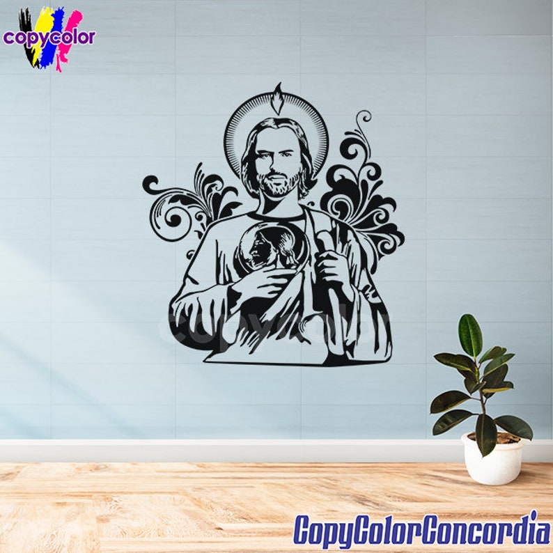San Judas Tadeo Vector Cricut Dxf Svg Png Eps Jpg Religious Etsy