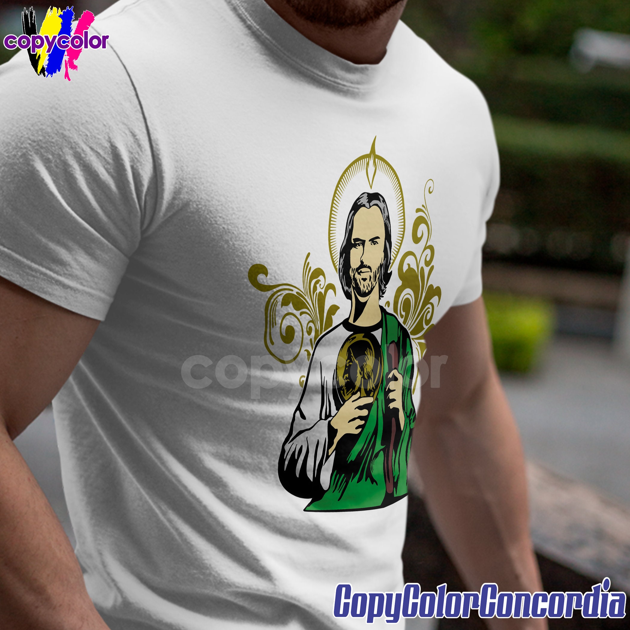 San Judas Tadeo Vector Svg Png Eps Jpg Religioso Para Uso En Etsy México
