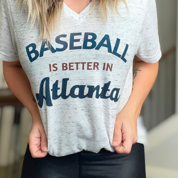 Atlanta Braves Shirt - Etsy