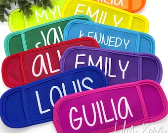 Personalized Popsicle Holders / Custom Names / Summertime Gifts / Party Favor / Stocking Stuffer / Gifts for Kids
