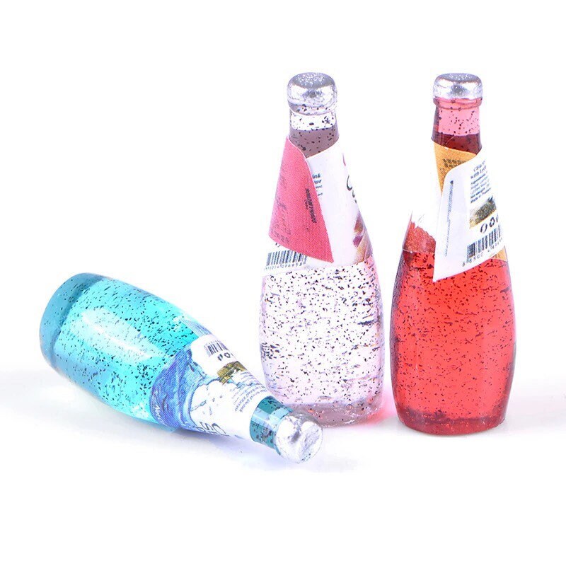 Miniature Chia Seeds Glass-bottle Drink | Etsy