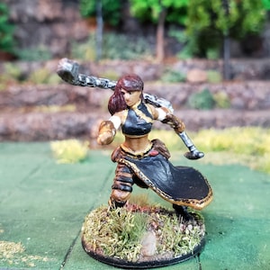 Human Monk Miniature for D&D