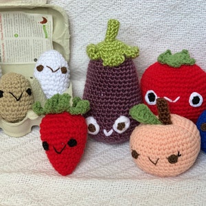 Crocheted Fruits & Veggies