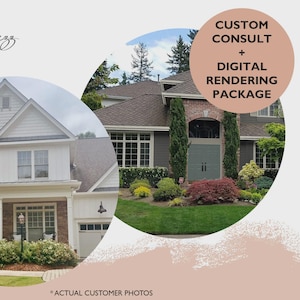 CONSULT + RENDER Exterior Paint Color (digital delivery plus mailed samples)