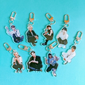 Tiny Stray Kids Charm Keychain