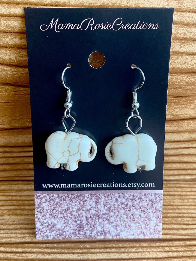 Elephant earrings