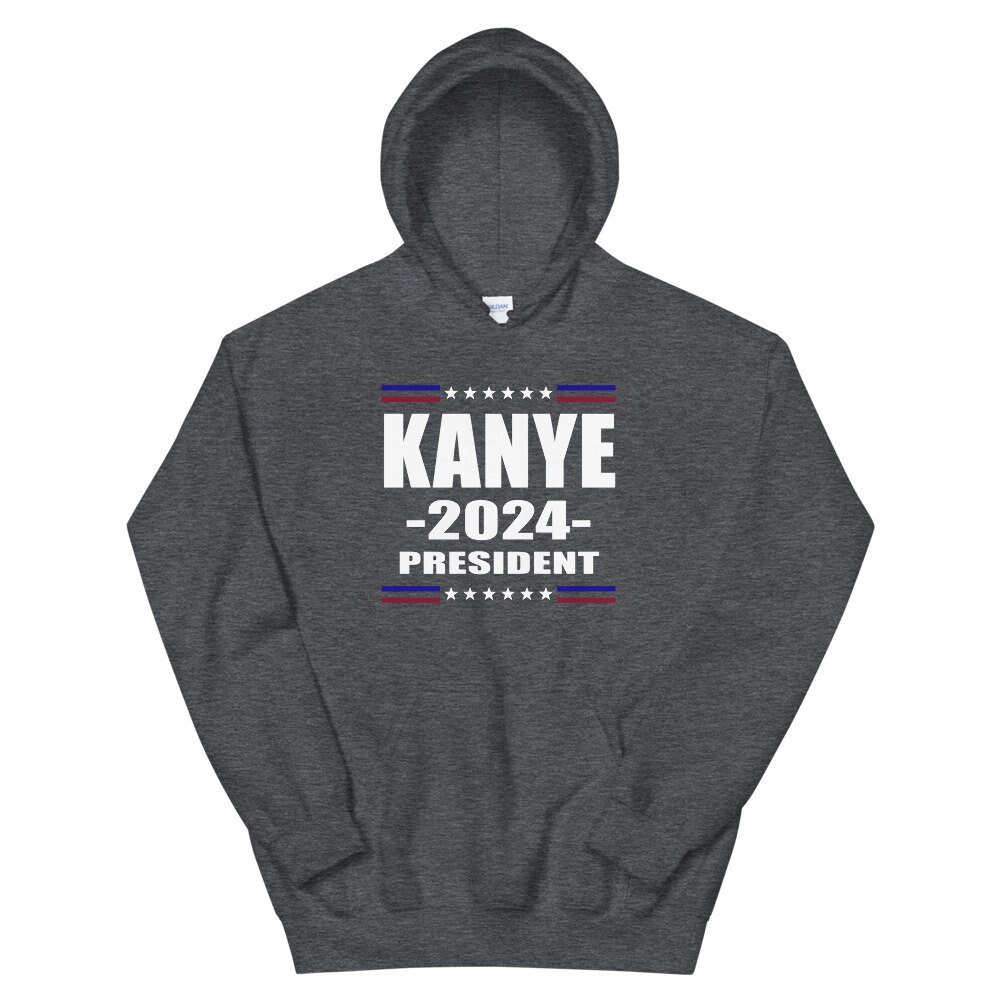 Kanye for President 2024 Unisex Hoodie Etsy UK