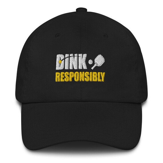 Pickleball Dink Responsibly Hat Pickleball Lover Hat Outdoor Etsy