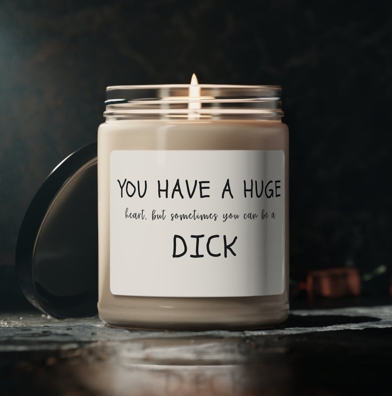 Funny Valentines Day Candle, Valentine Gift for Gift for Boyfriend