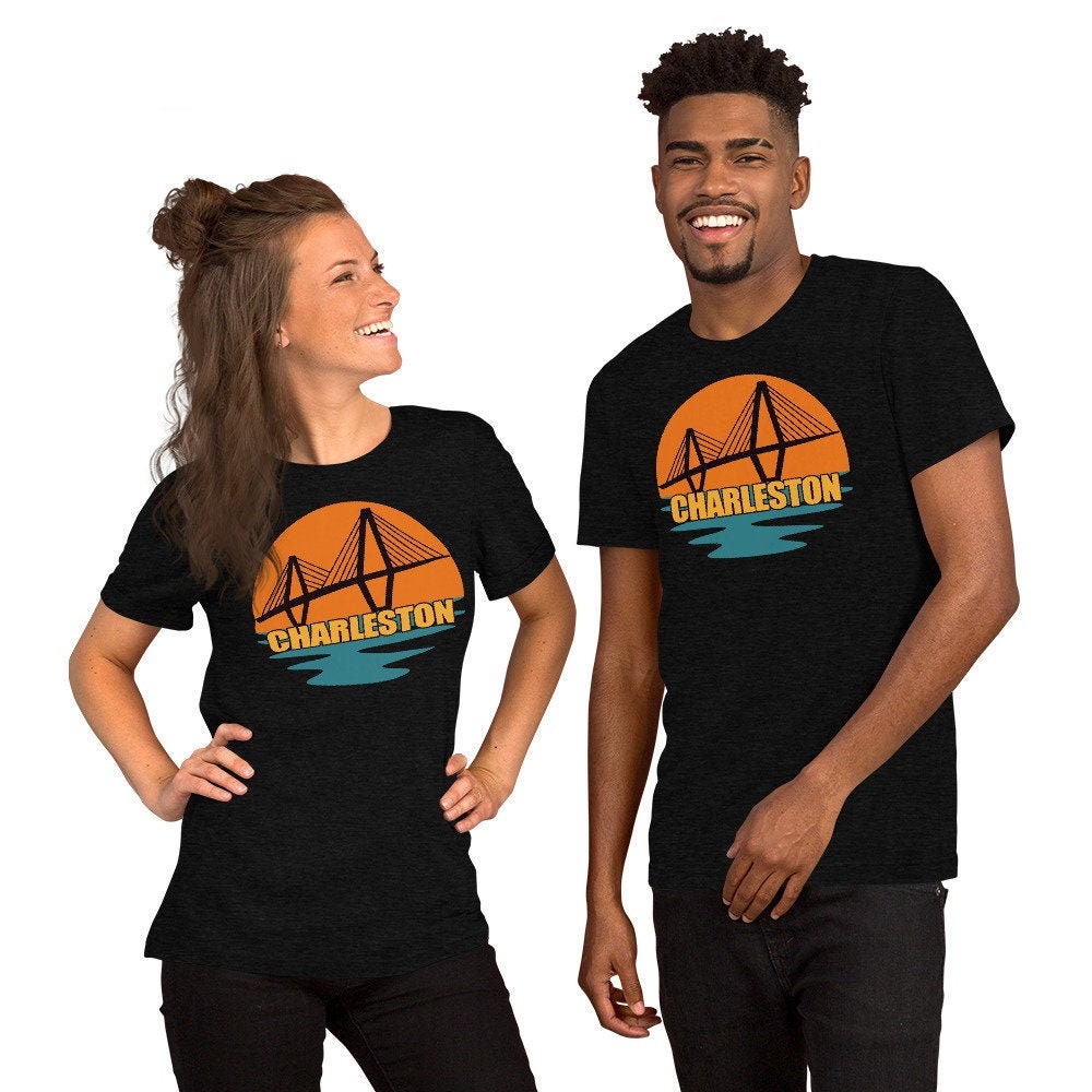 Charleston SC T-Shirt, Cooper River Bridge Shirt, Ravenel Bridge Shirt, I Love Charleston Shirt, Palmetto State Tee, Holy City Shirt