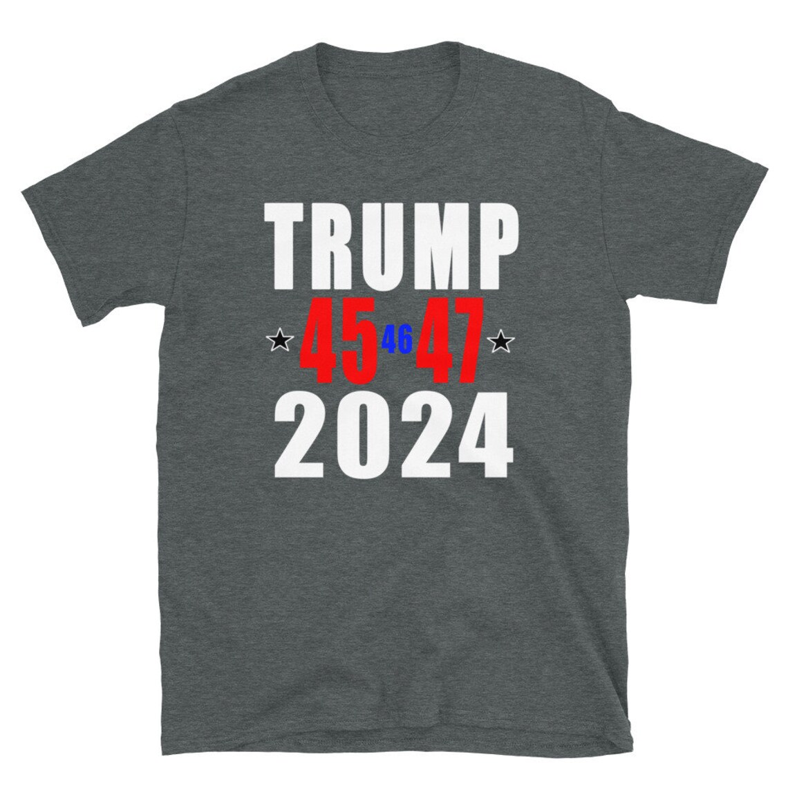 Trump 2024 Tshirt Trump for President Shirt Reelect Trump Etsy