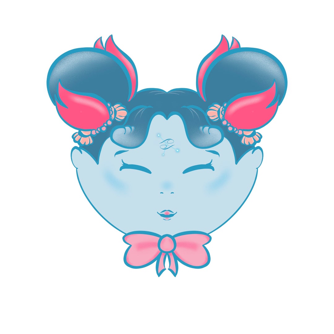 Cancer Zodiac Meatball Head Sticker - Etsy