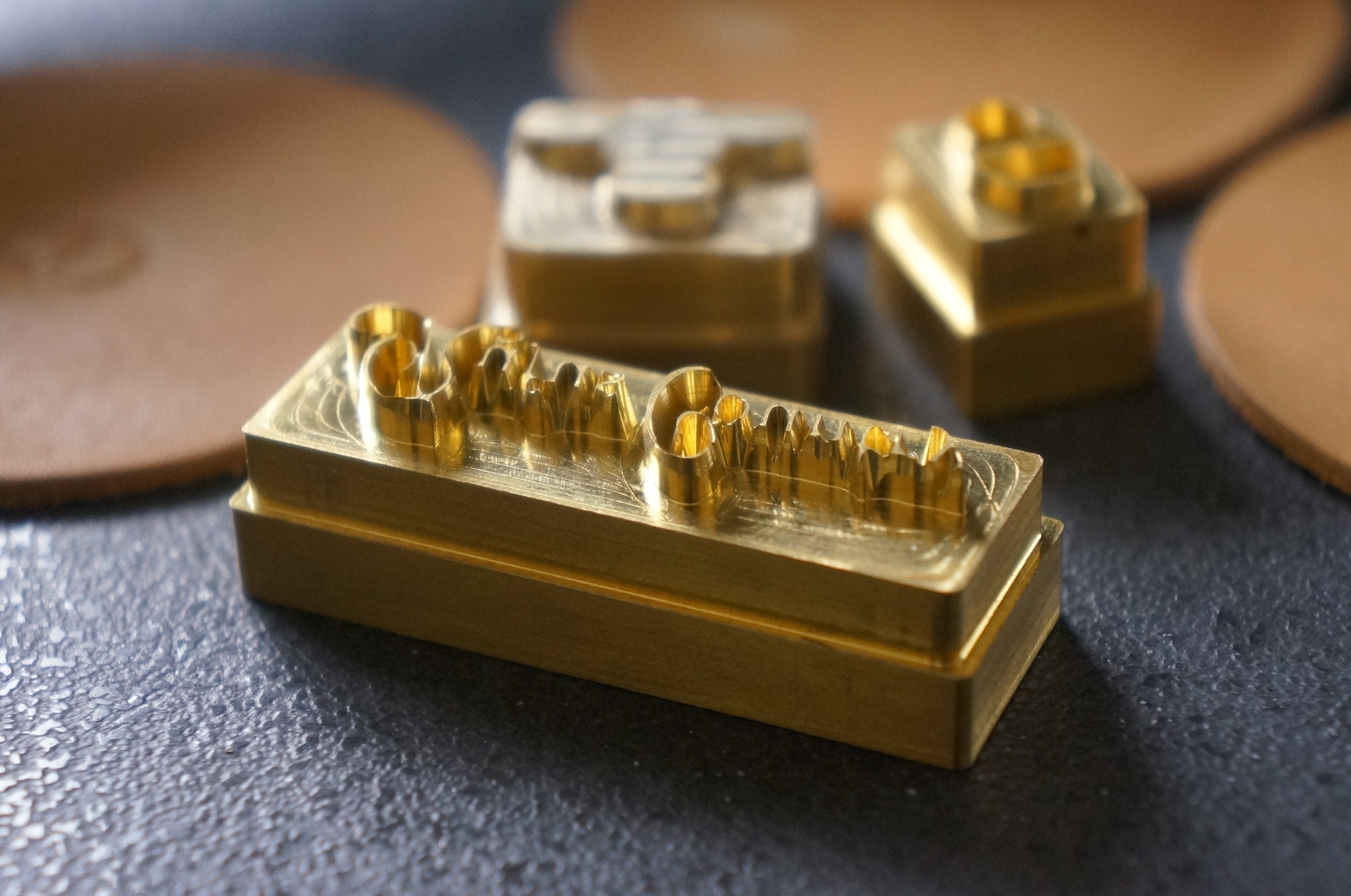 INCH Custom Brass Stamps Logo Stamp Handmade Product Etsy