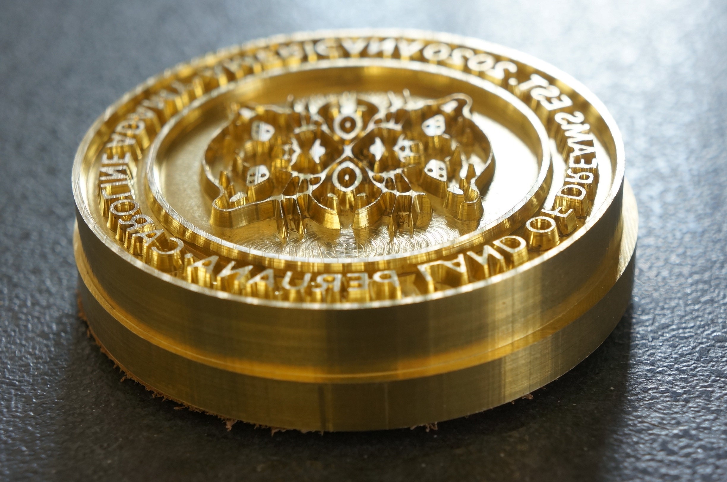 Custom Brass Embossing Stamps for Leather or Wood Crafts or Etsy