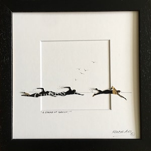 A Stroke of Genius! (Tin Art)