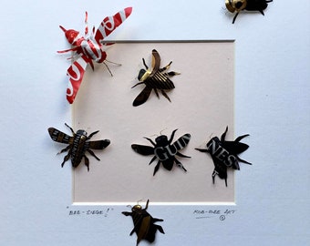 Bee-Siege! (Tin Art)