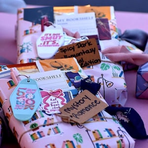 Blind Date with a Book | Book Gift for Book Nerd | Book Club | Dark Romance | Fantasy | Mystery | Book Gifts | Booktok | Book lover