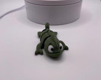 3D Printed Chameleon: Fun Collectible Toy