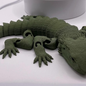 Articulated 3D Printed Bearded Dragon Toy