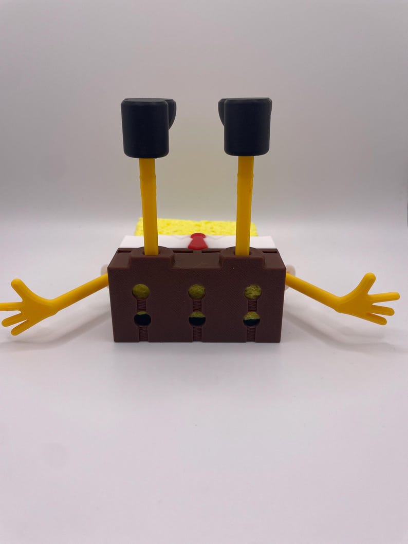 Sponge Holder, Funny, Kitchen, Cartoon, Decor, Gift, 3D Printed bild 2