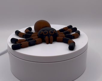 3D Printed Tarantula Spider: Articulated Tarantula Spider, Fun, Collectible, Toy, Gift, Jump Scare, Prank, Gift, Gifts, Christmas, Birthday