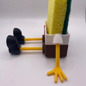 Sponge Holder, Funny, Kitchen, Cartoon, Decor, Gift, 3D Printed bild 3