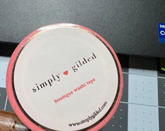 Simply Gilded Bundle of 6 Washi Tapes