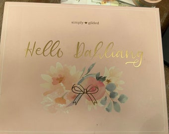 2020 Simply Gilded Hello Dahliang Sub Box