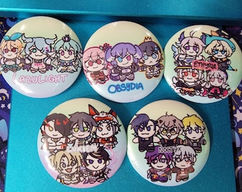 VTuber Nijisanji EN Buttons