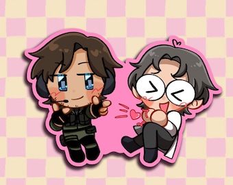 metal gear solid otasune heart sticker