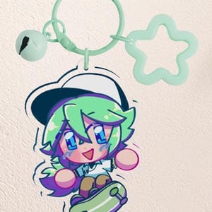 PREORDER N Harmonia Skateboard Acrylic Charm