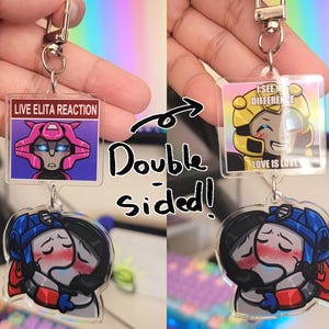 PREORDER transformers one megop connected acrylic charm