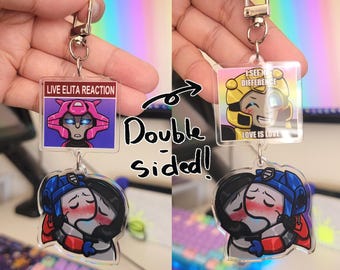PREORDER transformers one megop connected acrylic charm
