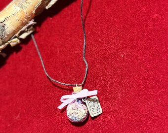 Charm miroir de voiture bouteille de sorts psychiques • Collier de breloques bouteille de sorts psychiques • Outils de voyance • Accessoires spirituels