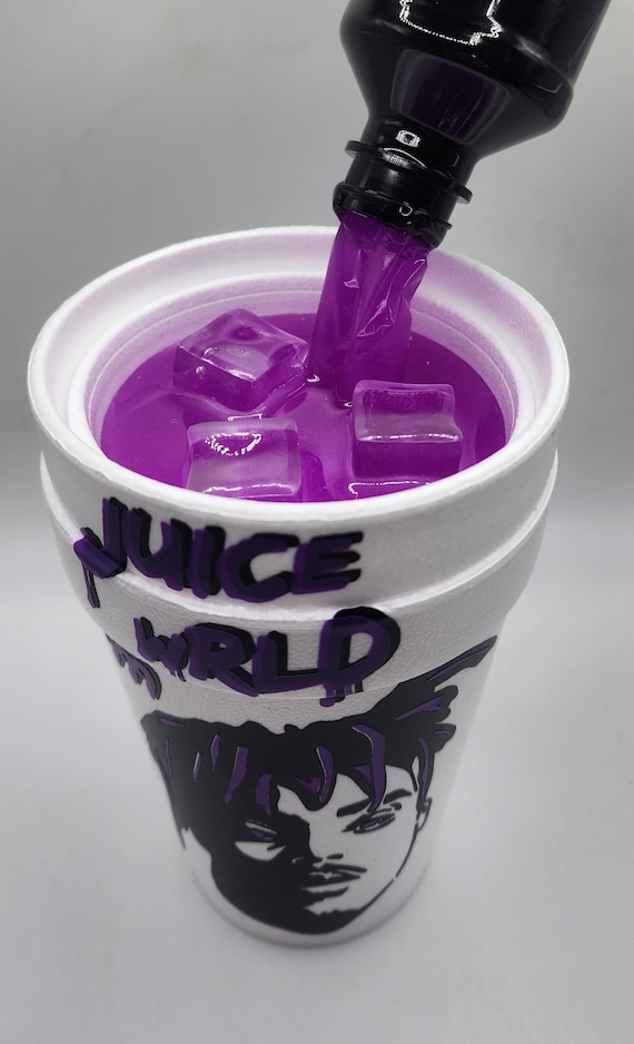 Light up lean pour display